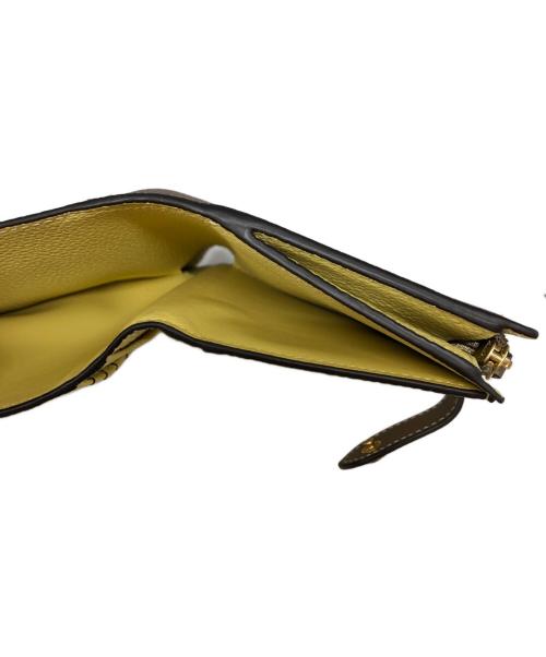 bonaventura（ボナベンチュラ）BONAVENTURA (ボナベンチュラ) 2つ折り財布 ブラウンの古着・服飾アイテム