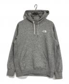 THE NORTH FACEザ ノース フェイス）の古着「バックスクエアロゴフーディ」｜グレー