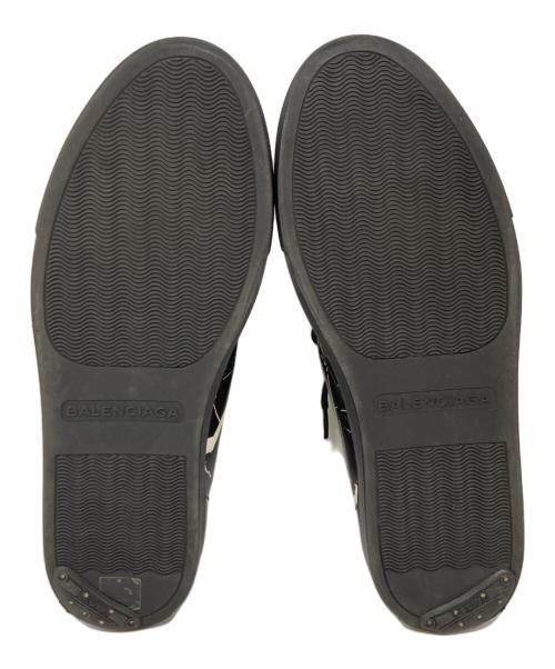 BALENCIAGA（バレンシアガ）BALENCIAGA (バレンシアガ) プリントハイカットスニーカー ブラック サイズ:41の古着・服飾アイテム