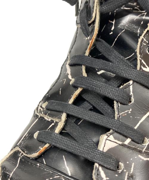 BALENCIAGA（バレンシアガ）BALENCIAGA (バレンシアガ) プリントハイカットスニーカー ブラック サイズ:41の古着・服飾アイテム