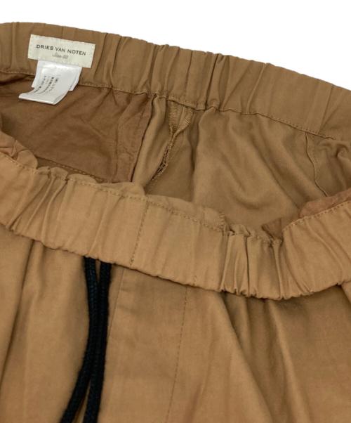 DRIES VAN NOTEN（ドリスヴァンノッテン）DRIES VAN NOTEN (ドリスヴァンノッテン) サイドラインイージーパンツ ベージュ サイズ:50の古着・服飾アイテム