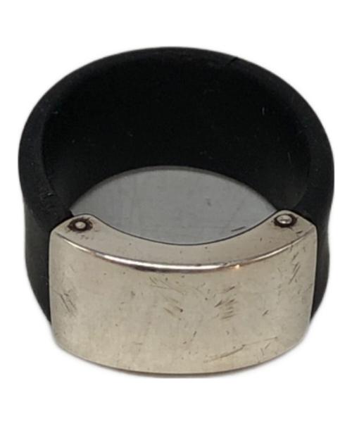 GUCCI（グッチ）GUCCI (グッチ) ラバーリング ブラック サイズ:23号の古着・服飾アイテム