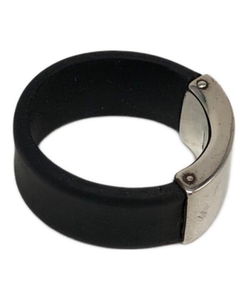 GUCCI（グッチ）GUCCI (グッチ) ラバーリング ブラック サイズ:23号の古着・服飾アイテム