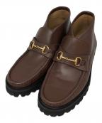 Caminandoカミナンド）の古着「BIT MID CUT」｜ブラウン