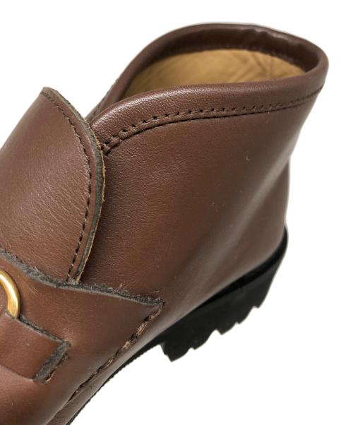 Caminando（カミナンド）Caminando (カミナンド) BIT MID CUT ブラウン サイズ:SIZE 8の古着・服飾アイテム