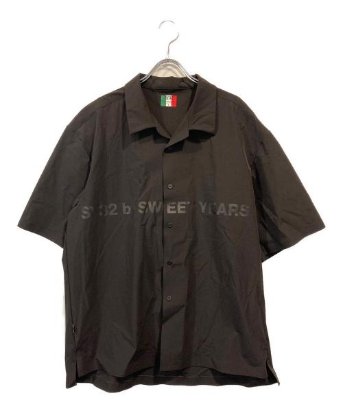 sy32 by sweet years（エスワイサーティトゥバイスィートイヤーズ）SY32 by SWEET YEARS (エスワイサーティトゥバイスィートイヤーズ) ALTO STIRAMENTO SHIRTS ブラック サイズ:Lの古着・服飾アイテム