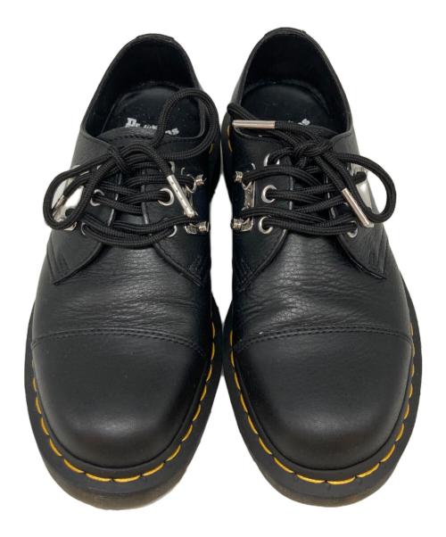 Dr.Martens（ドクターマーチン）Dr.Martens (ドクターマーチン) メタルプレート 3ホールシューズ ブラック サイズ:UK５の古着・服飾アイテム