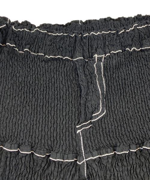 ISSEY MIYAKE（イッセイミヤケ）ISSEY MIYAKE (イッセイミヤケ) ワッシャー加工パンツ ブラック サイズ:2の古着・服飾アイテム