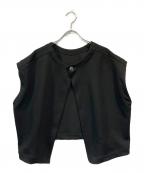 BEARDSLEYビアズリー）の古着「ムーンライクショートベスト」｜ブラック
