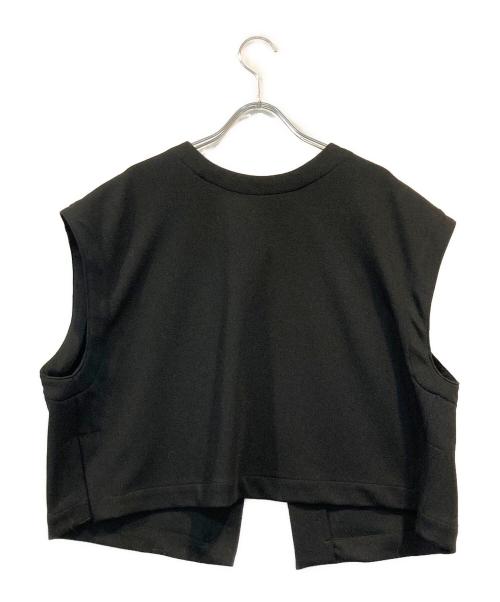 BEARDSLEY（ビアズリー）BEARDSLEY (ビアズリー) ムーンライクショートベスト ブラック サイズ:SIZE Freeの古着・服飾アイテム