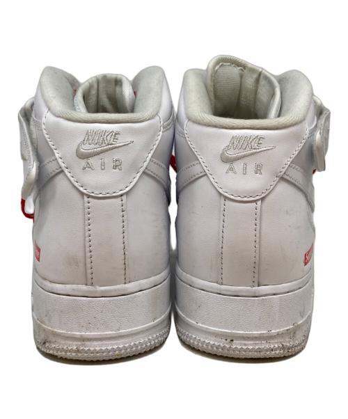 NIKE（ナイキ）NIKE (ナイキ) Supreme (シュプリーム) エアフォース 1 ミッド シュプリーム ホワイト サイズ:-の古着・服飾アイテム