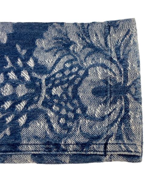 DOLCE & GABBANA（ドルチェ＆ガッバーナ）DOLCE & GABBANA (ドルチェ＆ガッバーナ) ストレート刺繍デニムパンツ インディゴ サイズ:38の古着・服飾アイテム