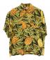 Sun Surf（サンサーフ）の古着「パイン柄アロハシャツ」｜黄緑