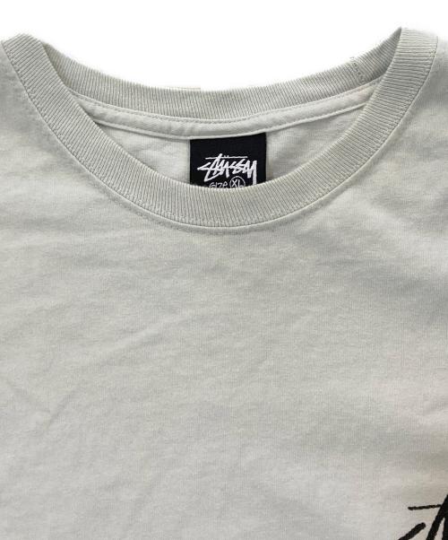 stussy（ステューシー）stussy (ステューシー) 8ボールチェリープリントTシャツ ライトブルー サイズ:XLの古着・服飾アイテム