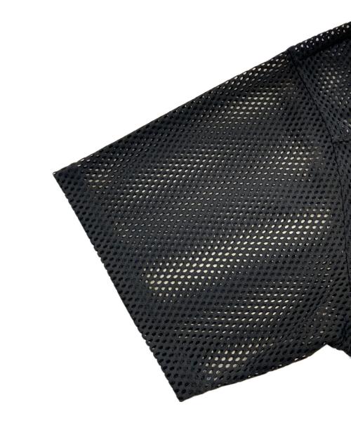 stussy（ステューシー）stussy (ステューシー) ステューシースポーツチームジャージーメッシュTシャツ ブラック サイズ:XLの古着・服飾アイテム