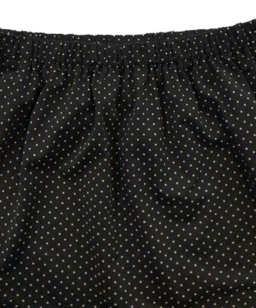tricot COMME des GARCONS（トリココムデギャルソン）tricot COMME des GARCONS (トリココムデギャルソン) ドットフレアスカート ブラック サイズ:SIZE Freeの古着・服飾アイテム
