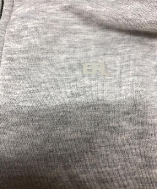 ERL（イーアールエル）ERL (イーアールエル) UNISEX ZIPPED FLEECE HOODIE JERSEY グレー サイズ:SIZE Lの古着・服飾アイテム