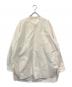 YOKOSAKAMOTO（ヨウコサカモト）の古着「バンドカラープルオーバーシャツ」｜アイボリー
