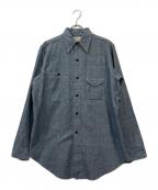 BIG YANK×ANATOMICAビッグヤンク×アナトミカ）の古着「シャンブレーシャツ」｜ネイビー