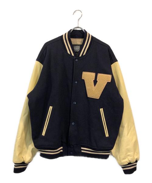 VANS（ヴァンズ）VANS (バンズ) オールドVワッペンスタジャン ネイビー サイズ:SIZE Mの古着・服飾アイテム