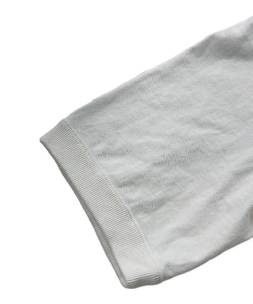 JACKMAN（ジャックマン）jackman (ジャックマン) Dotsume Rib T-Shirt ホワイト サイズ:Mの古着・服飾アイテム