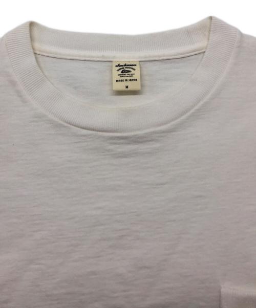 JACKMAN（ジャックマン）jackman (ジャックマン) Dotsume Pocket T-Shirt ホワイト サイズ:Mの古着・服飾アイテム