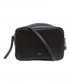 VASICヴァジック）の古着「ハートポーチ付きショルダーバッグ」｜ブラック