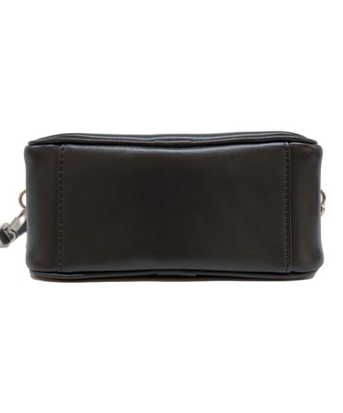 VASIC（ヴァジック）VASIC (ヴァジック) ハートポーチ付きショルダーバッグ ブラックの古着・服飾アイテム