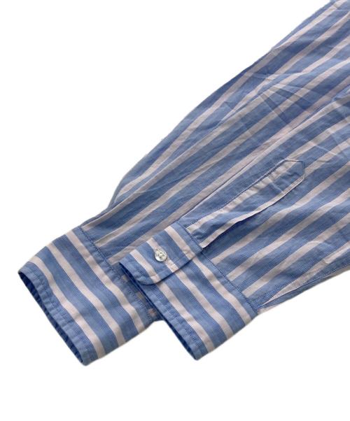 Frank&Eileen（フランクアンドアイリーン）Frank&Eileen (フランクアンドアイリーン) ストライプシャツ ブルー サイズ:Sの古着・服飾アイテム