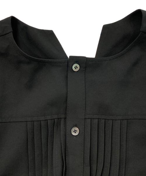 ADORE（アドーア）ADORE (アドーア) ブライトアセテートブラウス ブラック サイズ:SIZE 38の古着・服飾アイテム