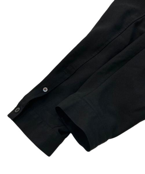 ADORE（アドーア）ADORE (アドーア) ブライトアセテートブラウス ブラック サイズ:SIZE 38の古着・服飾アイテム