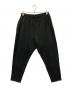 ISSEY MIYAKE MEN（イッセイミヤケメン）の古着「ニットジャージーパンツ」｜ブラック