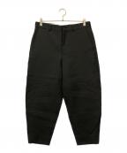 COMME des GARCONS HOMME DEUXコムデギャルソン オム ドゥ）の古着「ウールテーパードパンツ」｜ブラック
