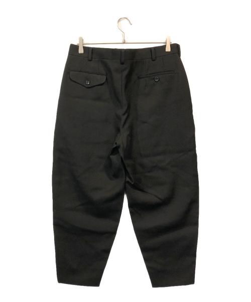 COMME des GARCONS HOMME DEUX（コムデギャルソン オム ドゥ）COMME des GARCONS HOMME DEUX (コムデギャルソン オム ドゥ) ウールテーパードパンツ ブラック サイズ:Mの古着・服飾アイテム