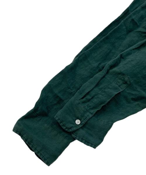 Frank&Eileen（フランクアンドアイリーン）Frank&Eileen (フランクアンドアイリーン) リネンシャツ グリーン サイズ:Sの古着・服飾アイテム