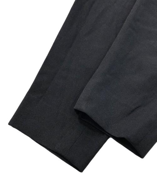 COMME des GARCONS HOMME DEUX（コムデギャルソン オム ドゥ）COMME des GARCONS HOMME DEUX (コムデギャルソン オム ドゥ) ポリエステル縮絨パンツ ブラック サイズ:Lの古着・服飾アイテム