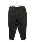 COMME des GARCONS HOMME DEUX (コムデギャルソン オム ドゥ) ポリエステル縮絨パンツ ブラック サイズ:L：18000円