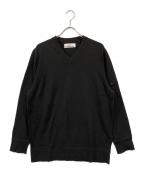 STONE ISLANDストーンアイランド）の古着「Vネックニット」｜ネイビー