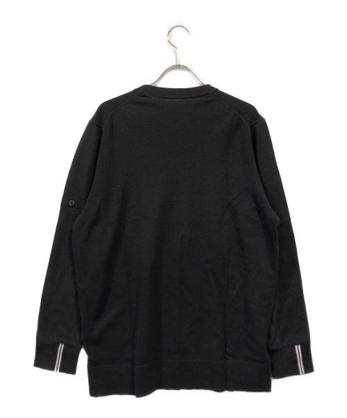 STONE ISLAND（ストーンアイランド）STONE ISLAND (ストーンアイランド) Vネックニット ネイビー サイズ:Mの古着・服飾アイテム