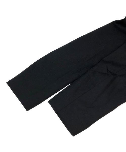 MALLOW BLUE（マロウブルー）mallow blue (マロウブルー) ROMANノーカラージャケット ブラック サイズ:SIZE Freeの古着・服飾アイテム