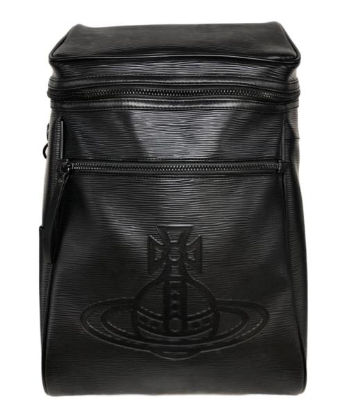 Vivienne Westwood（ヴィヴィアンウエストウッド）Vivienne Westwood (ヴィヴィアンウエストウッド) “Flow” バックパック ブラックの古着・服飾アイテム