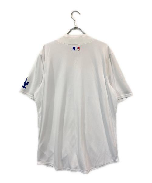 NIKE（ナイキ）NIKE (ナイキ) リミテッドドジャーズゲームシャツ ホワイト サイズ:Mの古着・服飾アイテム