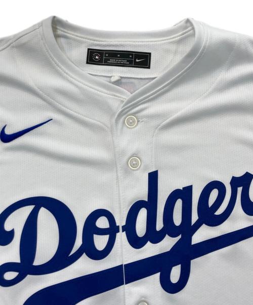 NIKE（ナイキ）NIKE (ナイキ) リミテッドドジャーズゲームシャツ ホワイト サイズ:Mの古着・服飾アイテム
