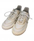 GIUSEPPE ZANOTTIジュゼッペザノッティ）の古着「ローカットスニーカー」｜ベージュ