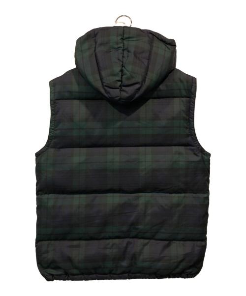 POLO RALPH LAUREN（ポロ・ラルフローレン）POLO RALPH LAUREN (ポロ・ラルフローレン) ブラックウォッチダウンベスト グリーン サイズ:SIZE Mの古着・服飾アイテム