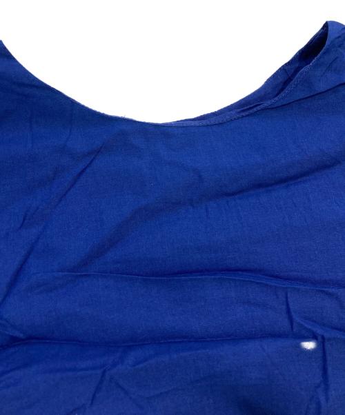 KAGURE（カグレ）kagure (カグレ) レーヨンコットンAラインワンピース ブルー サイズ:freeの古着・服飾アイテム