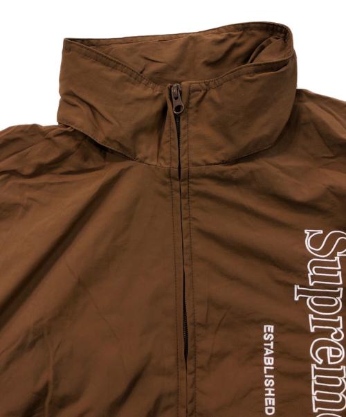 SUPREME（シュプリーム）Supreme (シュプリーム) 20AWサイド ロゴ トラック ジャケット ブラウン サイズ:SIZE Mの古着・服飾アイテム