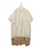 HERALBONYヘラルボニー）の古着「ブラウスワンピース」｜ホワイト