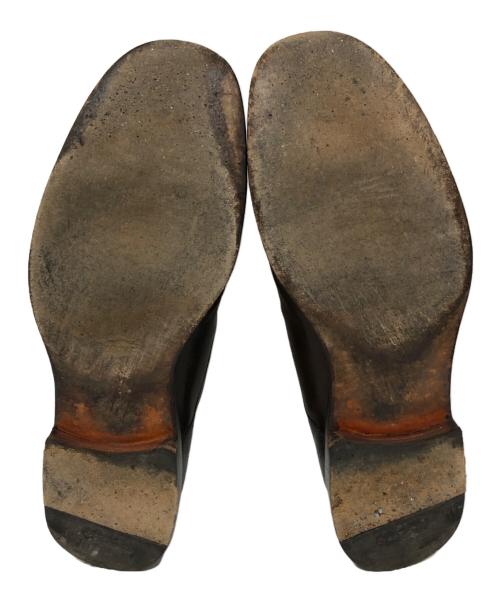 Santoni（サントーニ）Santoni (サントーニ) 内羽根ストレートチップシューズ ブラック サイズ:SIZE 8 1/2の古着・服飾アイテム