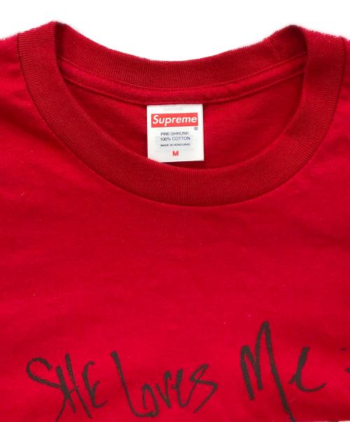 SUPREME（シュプリーム）Supreme (シュプリーム) Max B Tee レッド サイズ:Mの古着・服飾アイテム